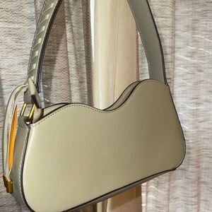 BCBGeneration Cream Shoulder Bag